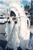 White feather outfit